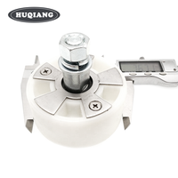 Roue de mesure de vitesse de main courante en caoutchouc pour escalator HQ, tachymètre pour escalator, rouleau 76*35*6201mm XAA456BL