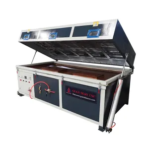 Solid Surface Thermoforming Forming Bending Vacuum Membrane Press Machine With Heat Oven