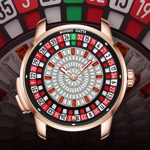 BG8004 <b>Watches</b> European Button Roulette Fun Game Diamond Dial Sapphire Glass <b>Mechanical</b> <b>Watches</b> for Men - Product Image 3