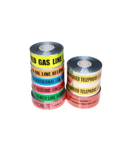 Underground Detectable Optical Fiber Cable Warning Tape