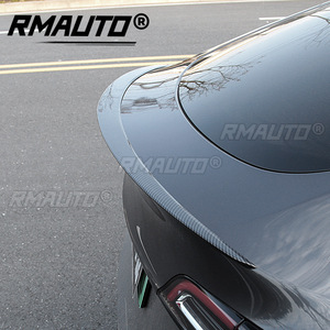 สปอยเลอร์หลังคาร์บอนไฟเบอร์ RMAUTO สำหรับรถยนต์ Tesla Model Y ปี 2021 รุ่น Performance ปีกสปอยเลอร์ ฝาปิดท้ายรถยนต์ แต่งทรงรถยนต์ - Product Image 4