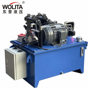 ชุดจ่ายกำลังไฮดรอลิก Wolita 350 บาร์ 2 จังหวะ 1.5 กิโลวัตต์ ถัง 80 ลิตร สำหรับระบบไฮดรอลิก - Product Image 1