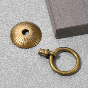 Classical Elegant Bronze Circular Handle-<strong>Small</strong> Hardware Accessory for Kitchen Cabinets Dressers &amp; <strong>Drawers</strong> - Product Image 4