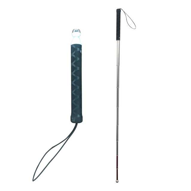 Telescopic Blind Stick Blind Cane Disabled Elderly Use Aluminum Cane Single Cane