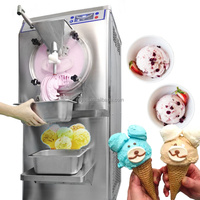 Machine à glace automatique commerciale dure pour camion alimentaire italien 20L/H