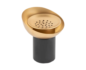Brûleur d'encens indien Bakhoor de qualité supérieure, support moderne en métal Mubkhar, bois de santal, anti-odeur, coriandre, printemps-été - Product Image 1