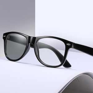 Vintage Bạc Kacamata Photocromic TR90 Mann Kacamata Murah Eyewear Gafas Luz Azul Kính Ánh Sáng Xanh Lunettes Photochromic - Product Image 5