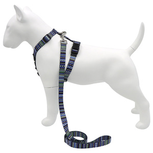 Arnés Ajustable para Perro con Patrón Geométrico de Nailon y Cierre de Hebilla, Estilo Moderno para Perros - Product Image 5