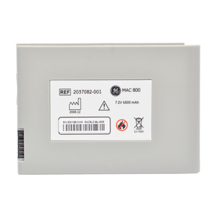<span class=keywords><strong>Batterie</strong></span> médicale ECG Li-ion de remplacement de haute qualité au lithium-ion 7,4 V 4500 mAh pour <span class=keywords><strong>MAC</strong></span> 800, pour 2037082-0012039944-001 - Product Image 1