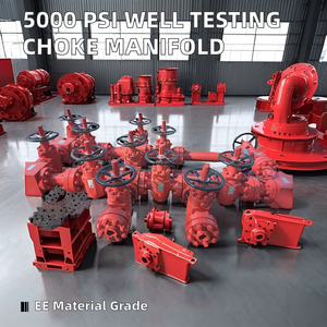 Новый 3 1/16 дюймов API Spec 16C скважинный Дроссельный коллектор 5000 бурового оборудования для ковки нефти - Product Image 3