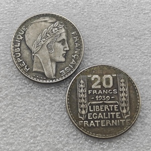 Pièces <span class=keywords><strong>de</strong></span> monnaie commémoratives <span class=keywords><strong>de</strong></span> style antique <span class=keywords><strong>de</strong></span> 20 francs <span class=keywords><strong>de</strong></span> France <span class=keywords><strong>de</strong></span> 1932, 1936, 1939, cadeaux, décoration <span class=keywords><strong>de</strong></span> la maison - Product Image 3