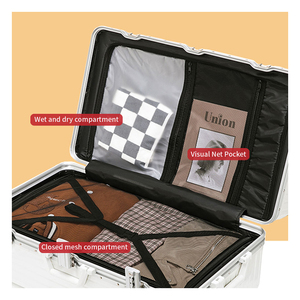 Portabicchieri Tsa e Usb rimovibile portabagagli per bagagli Set 3 pezzi Trolley Set valigia <span class=keywords><strong>turchia</strong></span> - Product Image 2