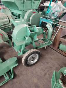 charcoal or <b>industrial</b> pallet <b>shredder</b> machine production sawdust wood crusher for biocoal - Product Image 2