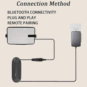 Outdoor Wall <b>Mount</b> for <b>Speakers</b> 400W with Radio Remote Control & App Support - Product Image 6