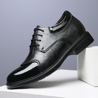 Nouvelles Chaussures Habillées Décontractées pour Hommes 2026 – Mocassins de Mariage en Cuir Microfibre Rehaussant la Taille (35-47)