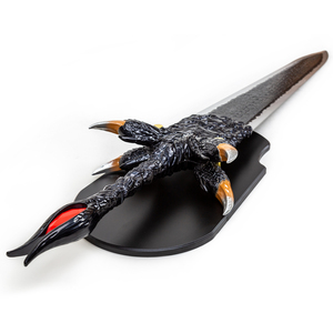 Épée du Diable <span class=keywords><strong>Dante</strong></span> de <span class=keywords><strong>Devil</strong></span> <span class=keywords><strong>May</strong></span> <span class=keywords><strong>Cry</strong></span> 5 en métal de 54 pouces - Réplique de cosplay non affûtée pour collection - Product Image 3