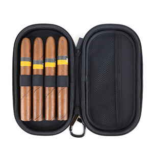 2026 Custom Logo Cigar Humidors <b>Box</b> Carrying Luxury Portable Travel Cigar Cases - Product Image 4
