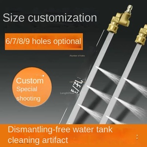 <span class=keywords><strong>Nettoyeur</strong></span> <span class=keywords><strong>haute</strong></span> <span class=keywords><strong>pression</strong></span> double usage <span class=keywords><strong>pour</strong></span> radiateur et condenseur, état neuf, outil de nettoyage de réservoir d'eau <span class=keywords><strong>pour</strong></span> <span class=keywords><strong>camion</strong></span> lourd, sans voiture - Product Image 3