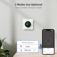 AVATTO WT20R/ZWT20R Vente en gros d'usine OEM/ODM Thermostat de chauffage numérique programmable WiFi Tuya