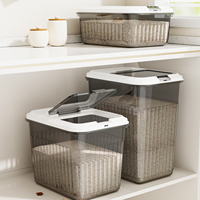 Seau à riz en PP sans BPA, écologique, contenants de rangement pour la cuisine, boîte de rangement alimentaire pour la maison et la cuisine