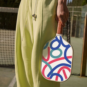 Chifory Sports Logo personnalisé Pickleball Paddle Fabricant professionnel USAPA Approuvé Fibre de carbone Bord Couleur Transition 16mm - Product Image 5
