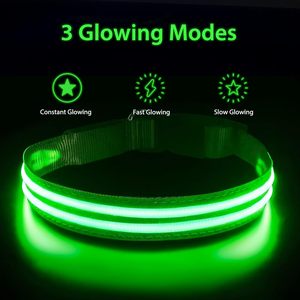 Collar LED para Perro al por Mayor, Recargable por USB, Luminoso para Mascotas, Luz de Seguridad Nocturna para Perros Pequeños, Medianos y Grandes - Product Image 5