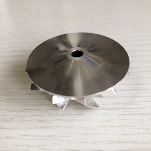 Roue de compresseur à billet, fraisage turbo/aluminium, roue de compresseur de 433287 s GT14 0004-32.97 44.01/2618mm 6 + 6 lames, pour 454082 — 0002/454083-0002 - Product Image 3