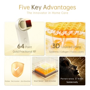 Nouvel appareil de beauté à usage domestique 2025, masseur oculaire anti-âge, appareil de lifting facial, machine anti-rides, 2 cartouches - Product Image 2