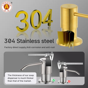 حوض تجاري مخصص من المصنع مثبت يدويًا في المطبخ من الفولاذ المقاوم للصدأ حوض المطبخ - Product Image 5