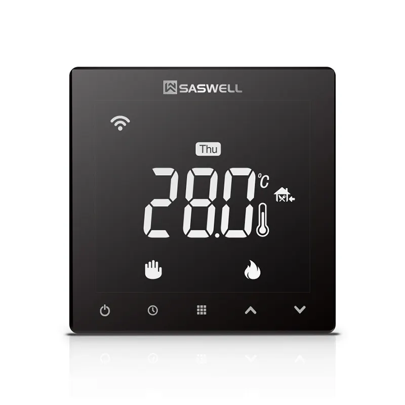 High quality warm underfloor heating thermostat with touch screen