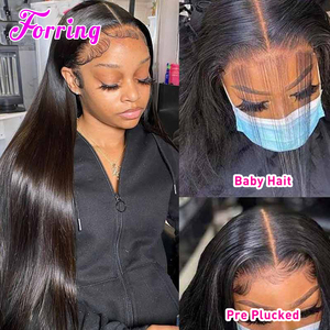 Fornitore di Parrucche in Capelli Veri Vietnamiti, Parrucche Lusso Lunghe 40 Pollici 13x4 Lisce Senza Cuciture, Parrucche Frontali in Pizzo HD con Capelli Umani Veri per Donne - Product Image 4
