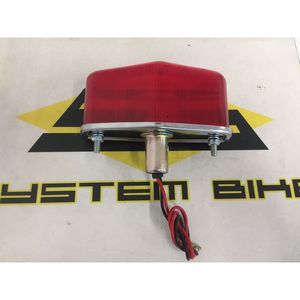 Fanale Posteriore Aftermarket per Moto, Lente Rossa con Cavi per Sistema di Illuminazione Bici - Product Image 6