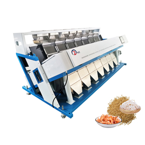 Máquina de Classificação Automática do Marisco Câmera Inteligente CCD Peixe Seco/Camarão Cor Separando a Maquinaria Remota do Processamento de Alimentos - Product Image 2