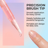 FLOWER SECRET Stylo Huile Nourrissante pour Cuticules Lavande Pêche Myrtille 4ml - Services OEM/ODM et Agences de Marques Globales Recherchées