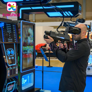 Fun스페이스 VR <span class=keywords><strong>AR</strong></span> MR 장비 아케이드 9D 시뮬레이터 게임 머신 VR 총 촬영 - Product Image 6