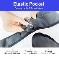 Compresse de glace OEM pour les dents de sagesse, enveloppement pour la tête, pour la chirurgie buccale, compresse de glace pour le visage avec 4 gelées chaudes/froides pour l'extraction dentaire