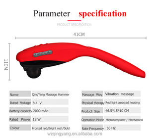 Martillo masajeador eléctrico OEM, ODM, superventas, martillo masajeador infrarrojo, uso portátil en casa o en la oficina - Product Image 6
