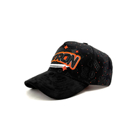 Casquette de baseball unisexe de haute qualité à 5 panneaux avec logo brodé 3D, personnalisable, style urbain, vente en gros, Gorras Scream