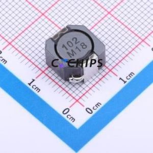 Inducteur de puissance CDRH10D68RT125NP-102PC SMD, 10,2x10,2 mm (Inductance : 1mH) (Précision : 25%) Courant nominal : 450 mA - Product Image 1