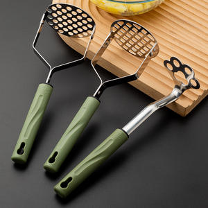 Utensilio para Machacar Papas de Acero Inoxidable, Herramienta para Machacar Papas, Herramienta para Machacar Calabazas, Utensilio Manual para Machacar Alimentos para Bebés, Gadgets de Cocina - Product Image 1