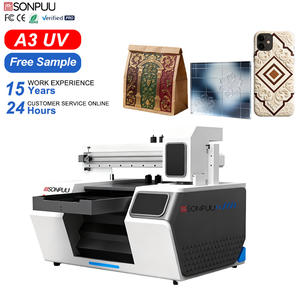 A3 Pioneer Serisi UV Yazıcı UV Mürekkep Püskürtmeli Yazıcı, Çanta, Telefon Kılıfı, Kart, Cam, Ahşap, Akrilik, Metal için LED UV Lamba Kürleme Özelliğiyle - Product Image 2
