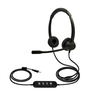 Casque USB TalkVioce avec microphone intégré, suppression du bruit ENC, pour les professionnels/<span class=keywords><strong>Skype</strong></span>/UC/centre d'appels/bureau - Product Image 5