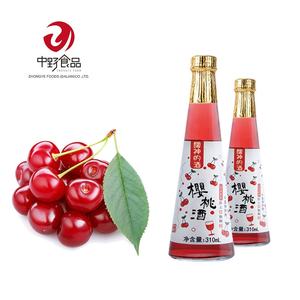On Sale Sweet Tasty Fruit Wine Wholesale Alcoholic Beverage Peach/<strong>Plum</strong>/Cherry <strong>Sake</strong> - Product Image 2
