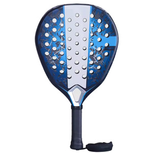 Raqueta de Pádel KingQ King1 12K de Fibra de Carbono con Núcleo de Panal de Abeja, 16 mm, Duradera, Ligera, 46x25x9, para Tenis de Playa - Product Image 1