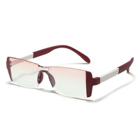 Gafas de Lectura de Luz Azul de Alta Definición de Doble Uso, Modernas, Ultraligeras, Anti-Fatiga, para Hombre y Mujer, sin Montura, Material de PC