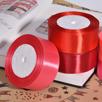 Ruban en polyester uni de différentes couleurs Tondo 3,8 cm * 25 yards pour l'emballage
