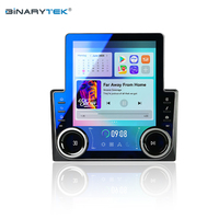 Écran de voiture universel 9,7 pouces Android 13 Lecteur multimédia DVD Radio Bluetooth Stéréo de voiture Bluetooth Carplay sans fil GPS de voiture