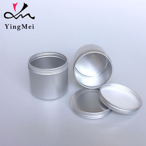 10oz 300 ml/g métal aluminium pot à thé avec couvercle argent forme ronde bougie boîtes conteneurs vide voiture cire boîtes de conserve - Product Image 4