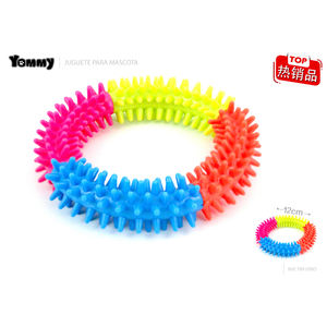 Jouet interactif pour animaux Yommy, balle en caoutchouc de 6,5 cm pour chiens et autres animaux de compagnie - Product Image 4