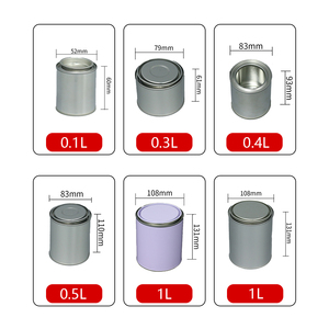 Seau rond en fer pour peinture <span class=keywords><strong>chimique</strong></span>, 0,1-30L, avec anse, vente en gros, conteneur de peinture au latex, qualité export, sécurité garantie - Product Image 2